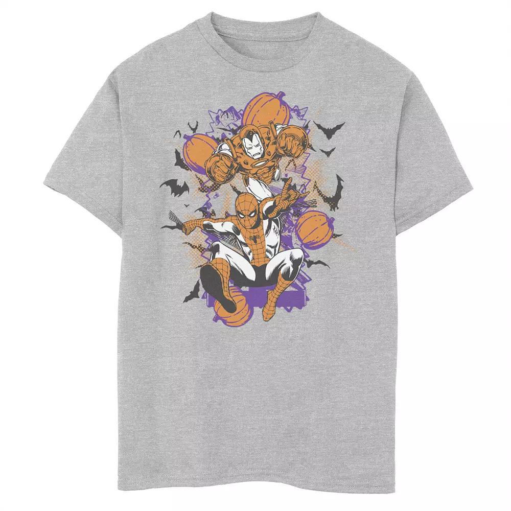 Boys 6-20 Marvel Iron Man & Spider-Man Halloween Graphic Tee, Boy's,  Product Image