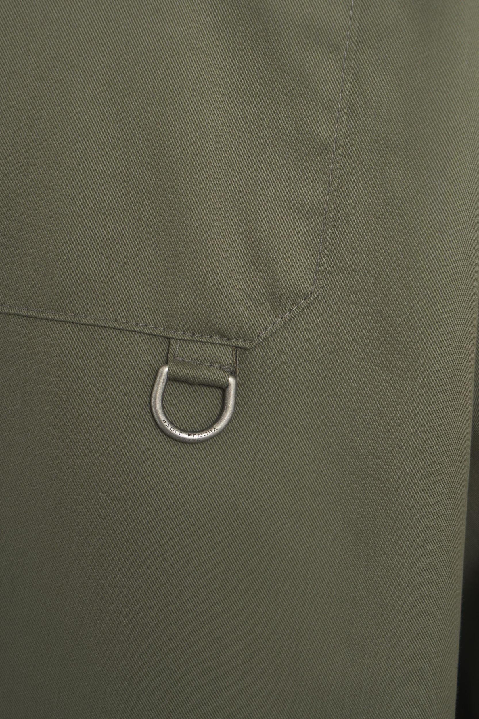 Overshirt in gabardine Product Image
