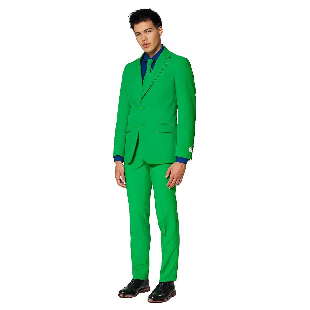 Men's OppoSuits Slim-Fit Solid Suit & Tie Set,  Product Image