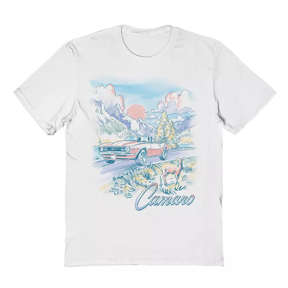 Men's Outdoor Camaro Graphic Tee, Size: Small, White Product Image
