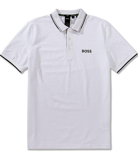 Hugo Boss BOSS Performance Stretch Paddy Pro Short Sleeve Polo Shirt Product Image
