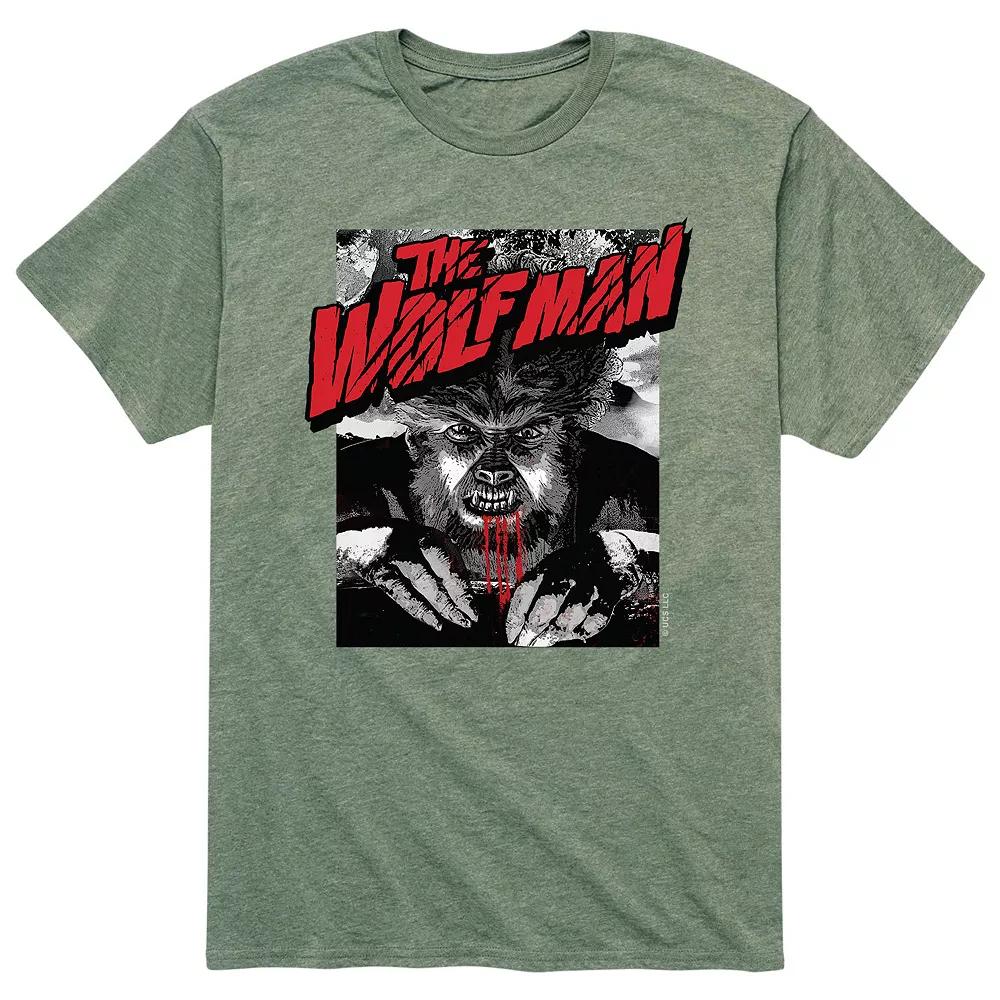 Men's Classic Monsters Wolfman Tee,  Product Image