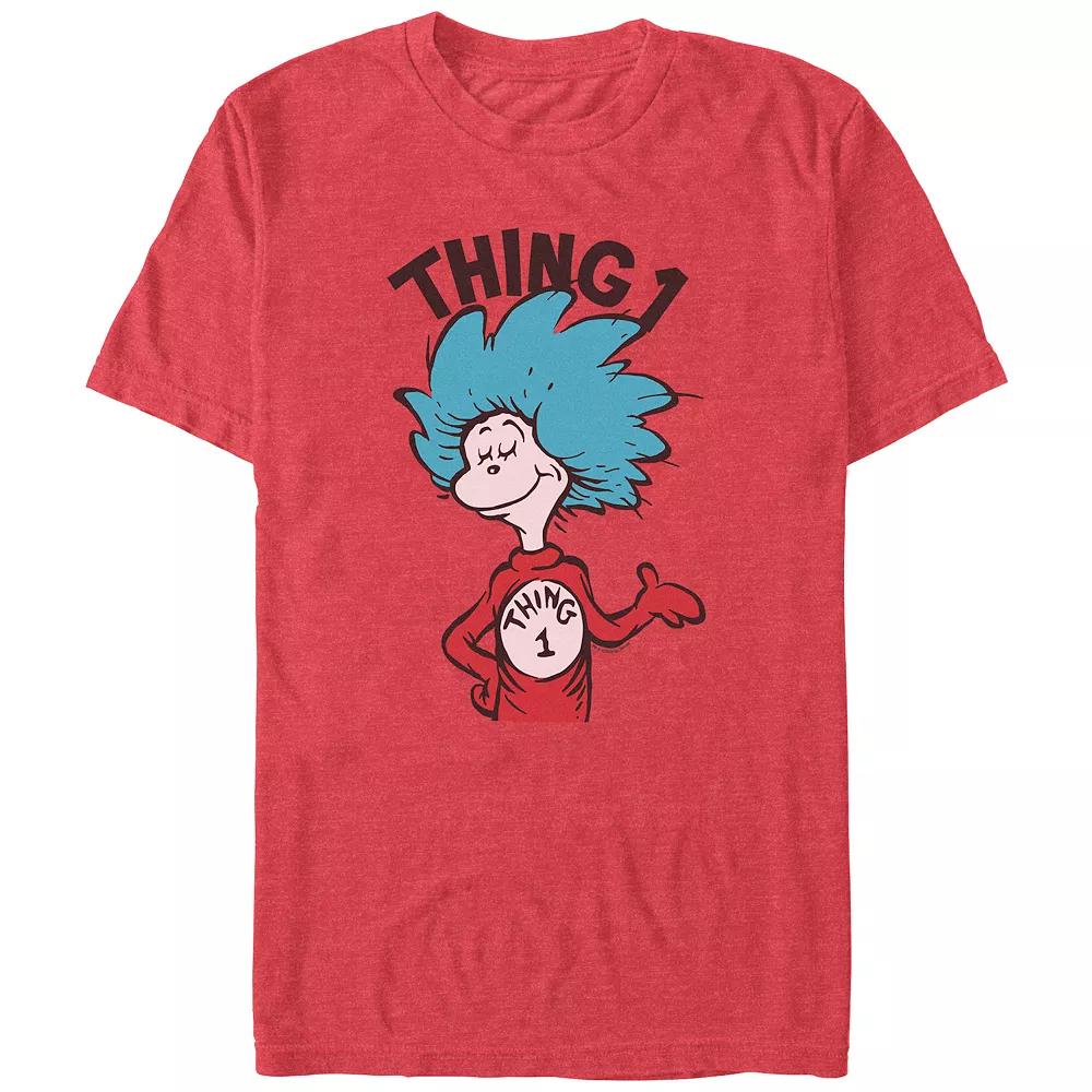 Big & Tall Dr. Seuss Thing 1 Graphic Tee, Men's,  Product Image