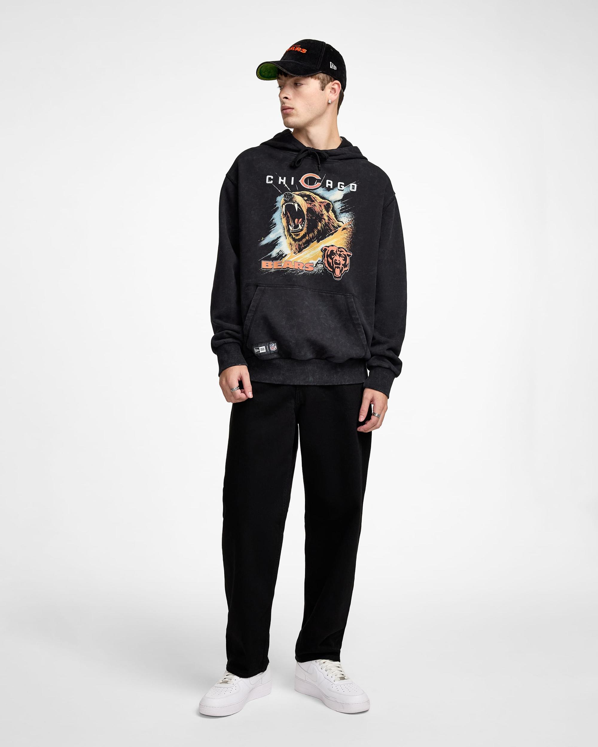 Minnesota Vikings Premium Black Hoodie Male Product Image