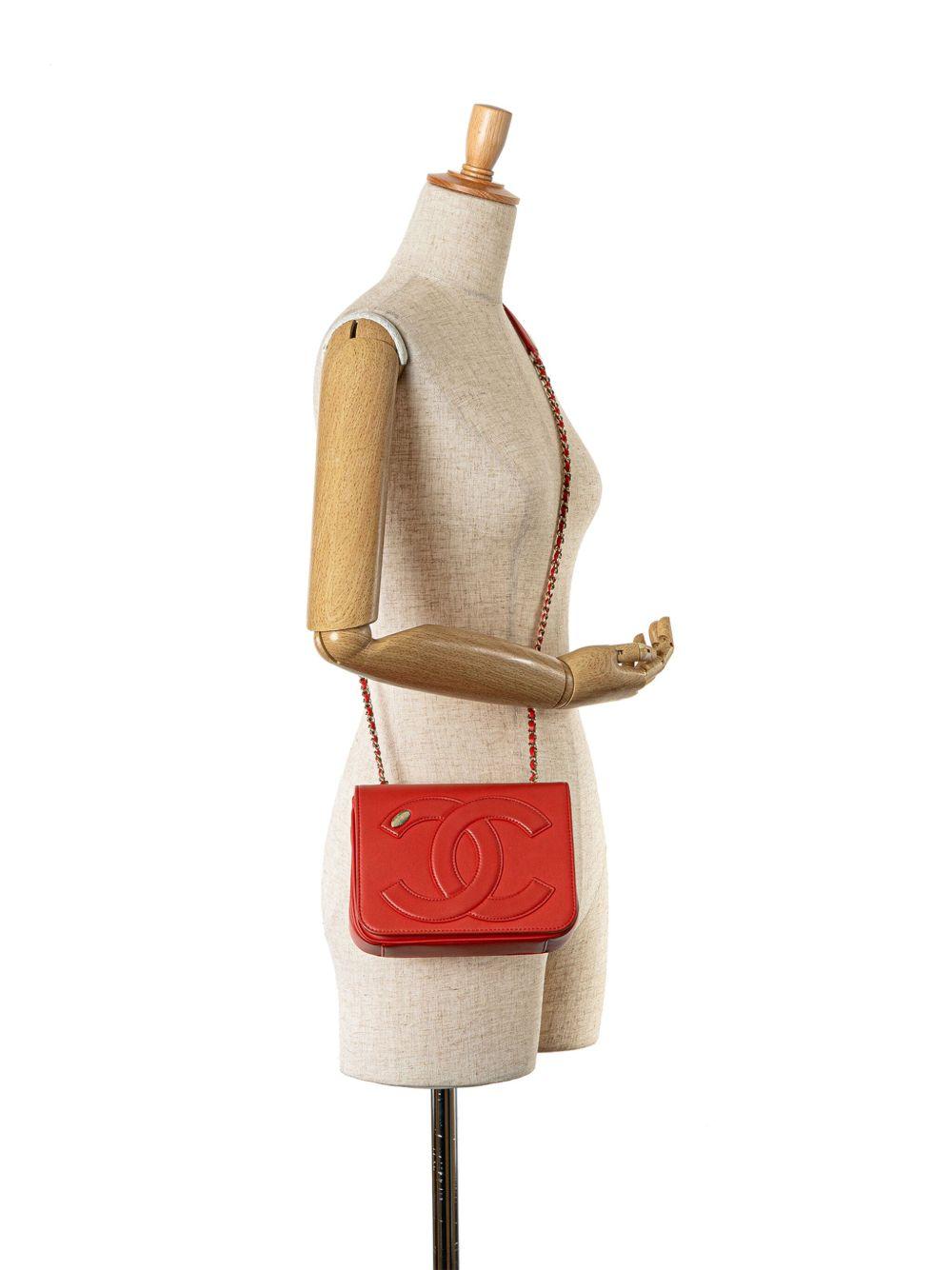 2019 Lambskin CC Mania Flap crossbody bag Product Image