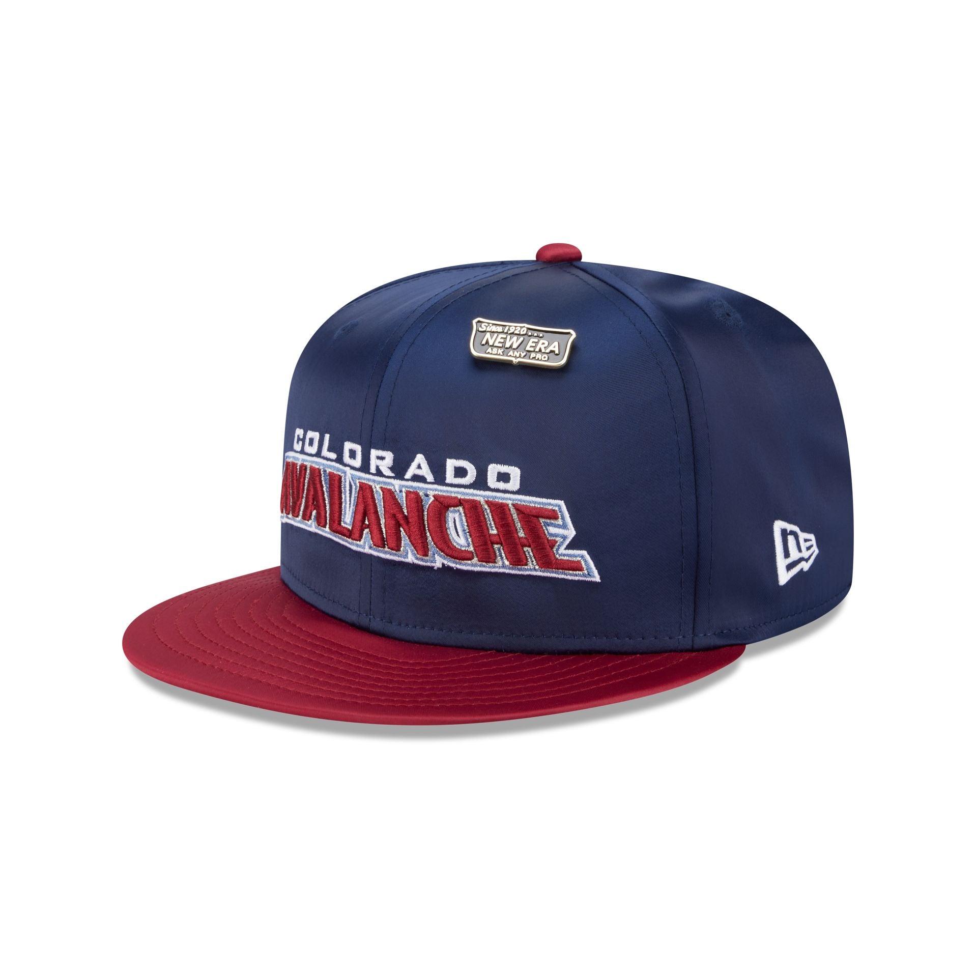 Colorado Avalanche Spring Satin 59FIFTY Fitted Hat Male Product Image