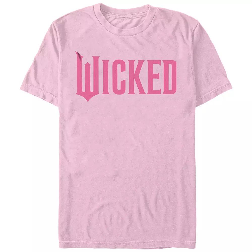Men's Wicked Pink Logo Color Comfort Graphic Tee,  Product Image