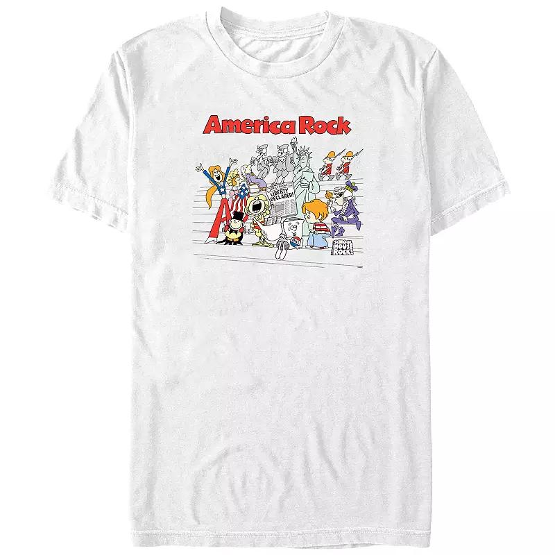 Big & Tall Schoolhouse Rock! America Rock Graphic Tee, Men's,  Product Image