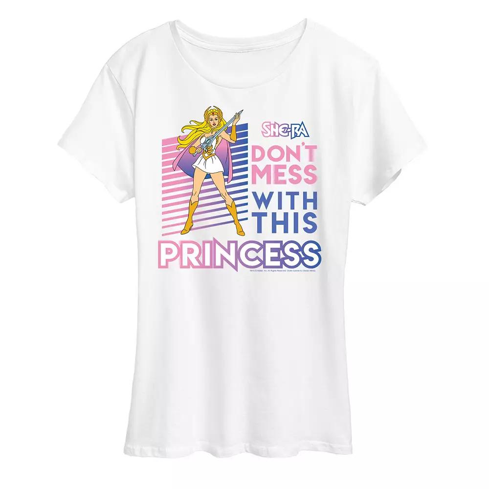 Women's She-Ra Don't Mess Princess Graphic Tee, Girl's,  Product Image