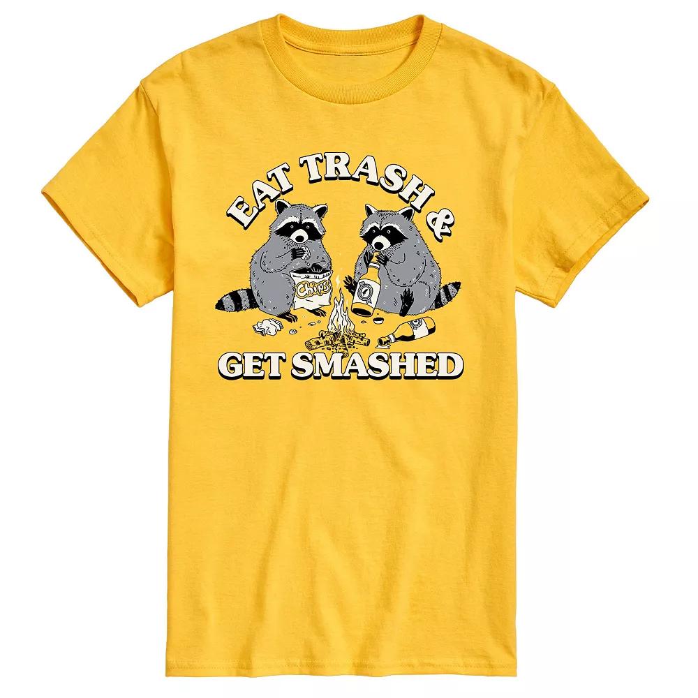 Men's "Eat Trash Get Smashed" Graphic Tee,  Product Image