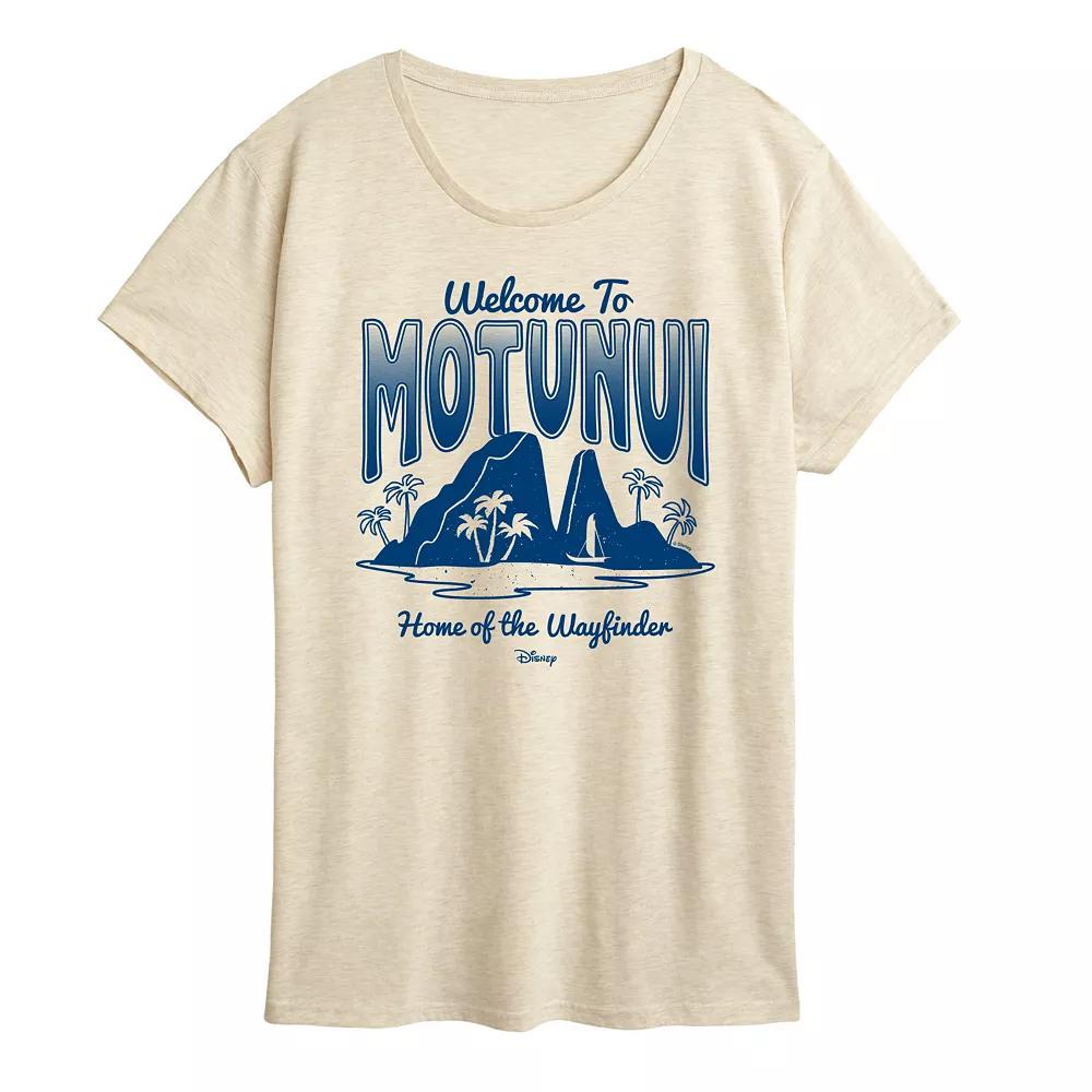 Disney's Moana 2 Women's Welcome To Motunui Graphic Tee,  Product Image