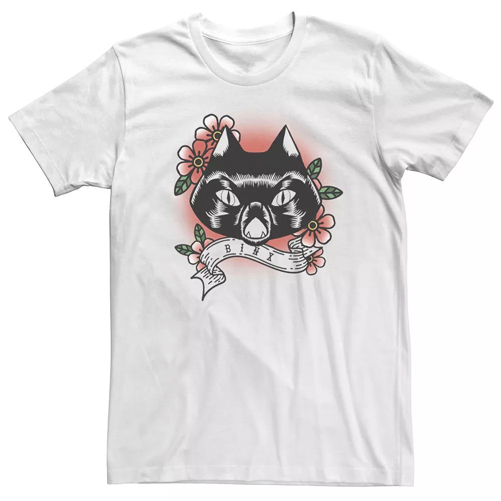 Big & Tall Disney Hocus Pocus Binx Tattoo Tee, Men's,  Product Image