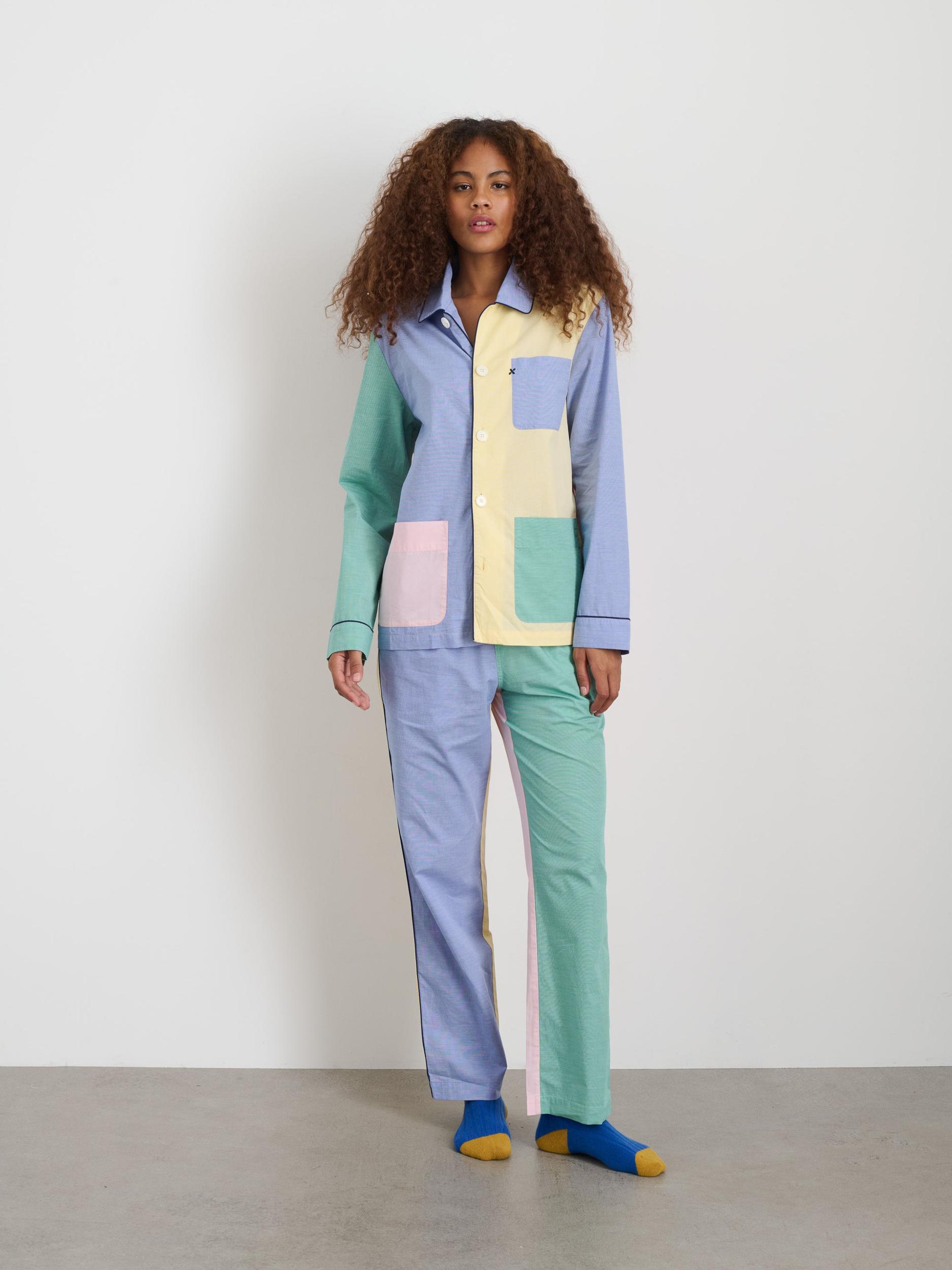 P'Jimmies Sleep Pant in Colorblock Product Image