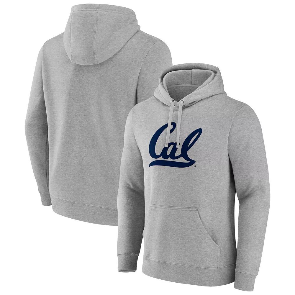 Men's Fanatics Gray Cal Bears Fleece Pullover Hoodie,  Product Image