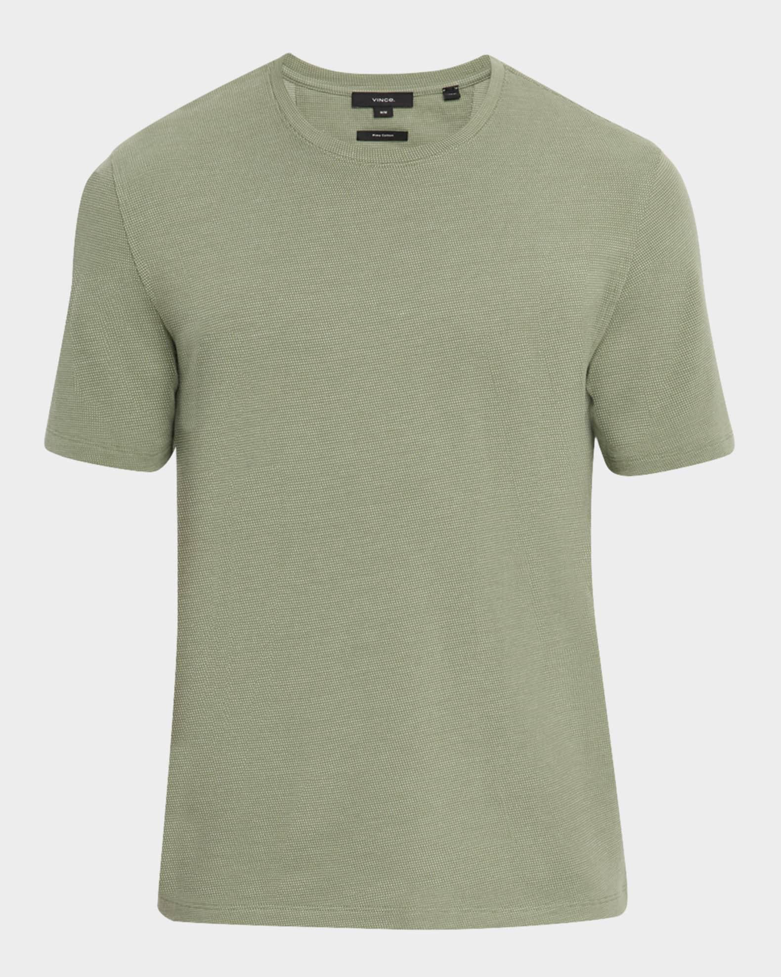 Men's Birdseye Jacquard Pima Cotton T-Shirt Product Image