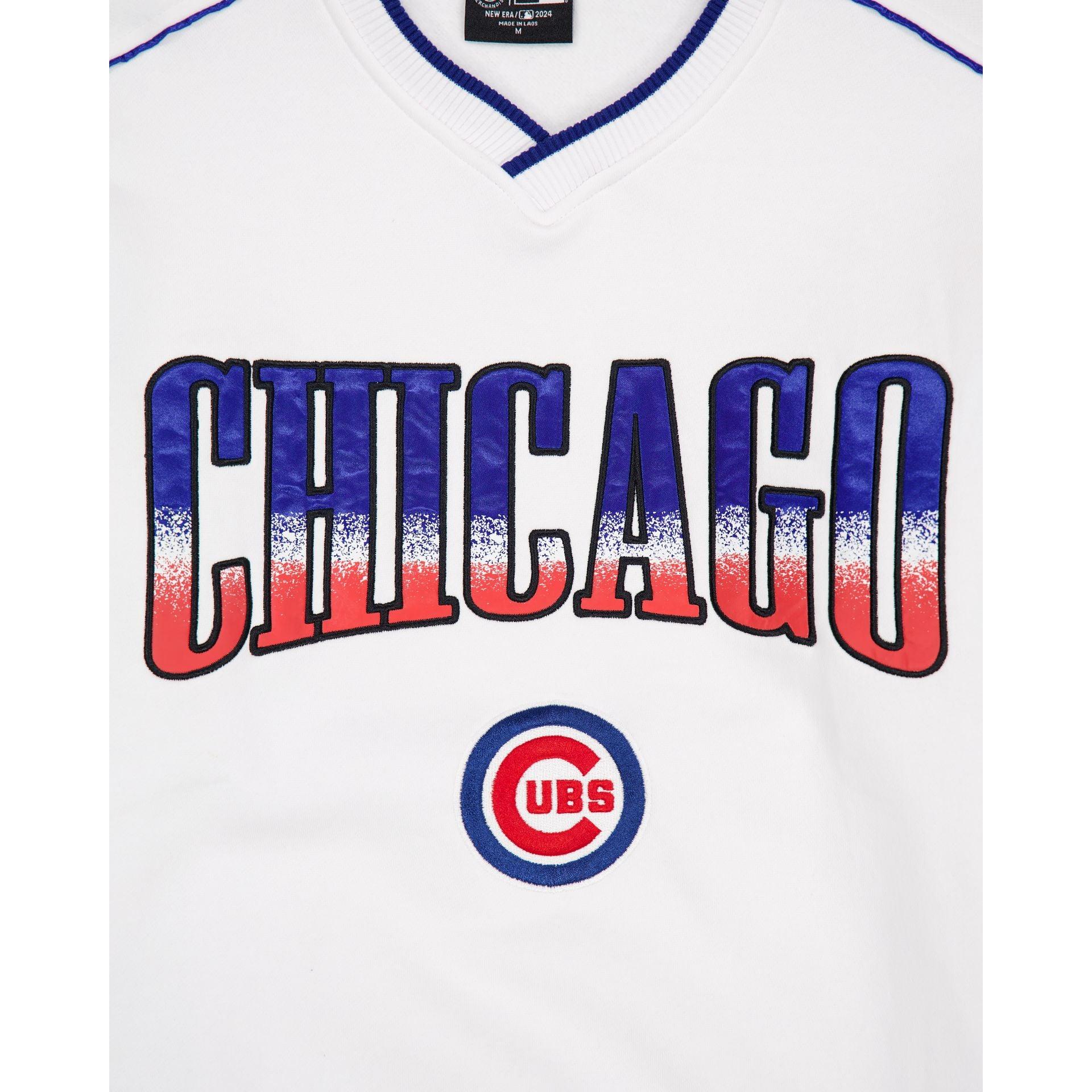 Chicago Cubs Sport Classics White Crewneck Male Product Image