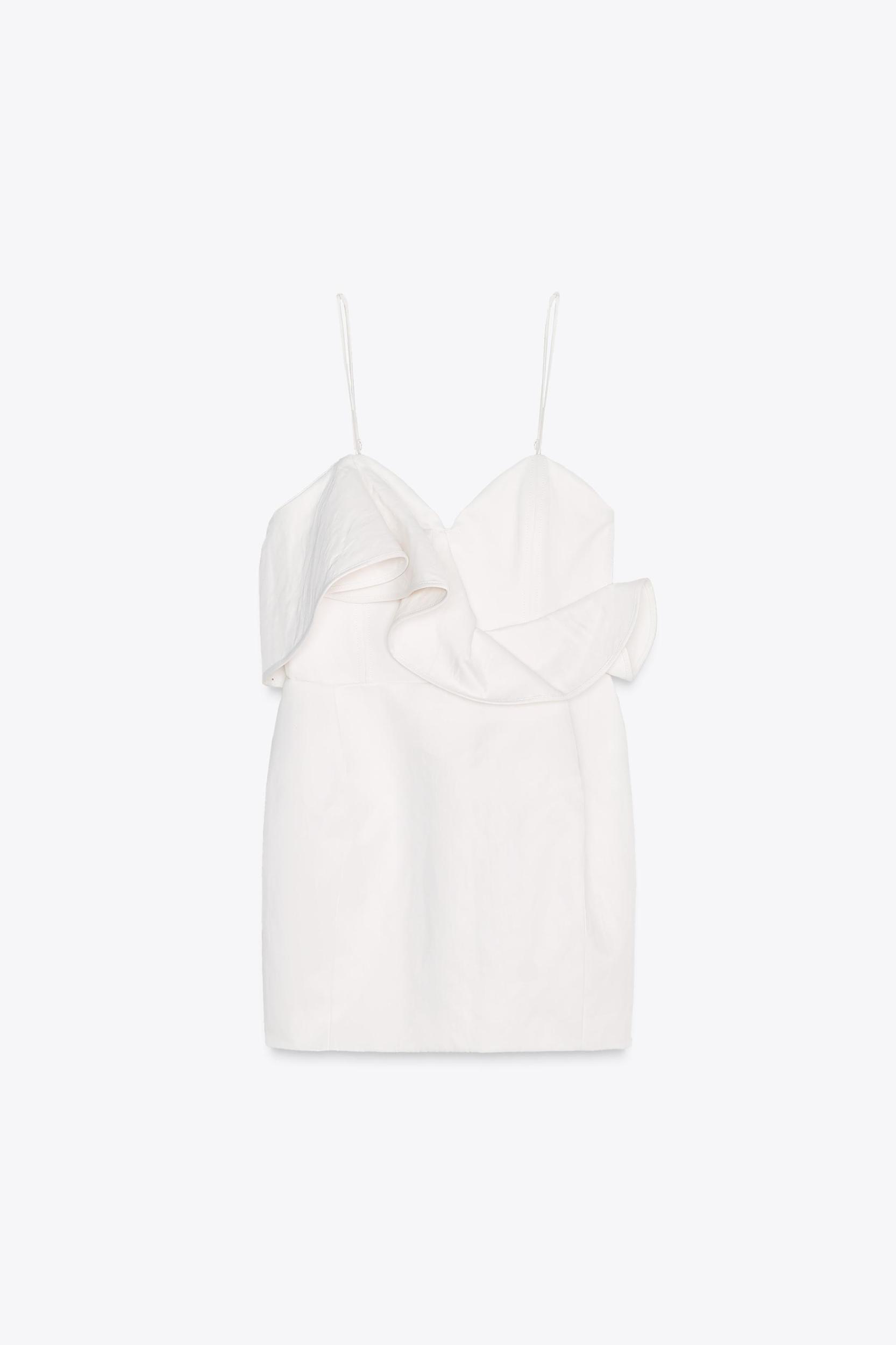 VOLUMINOUS SHORT DRESS ZW COLLECTION Product Image