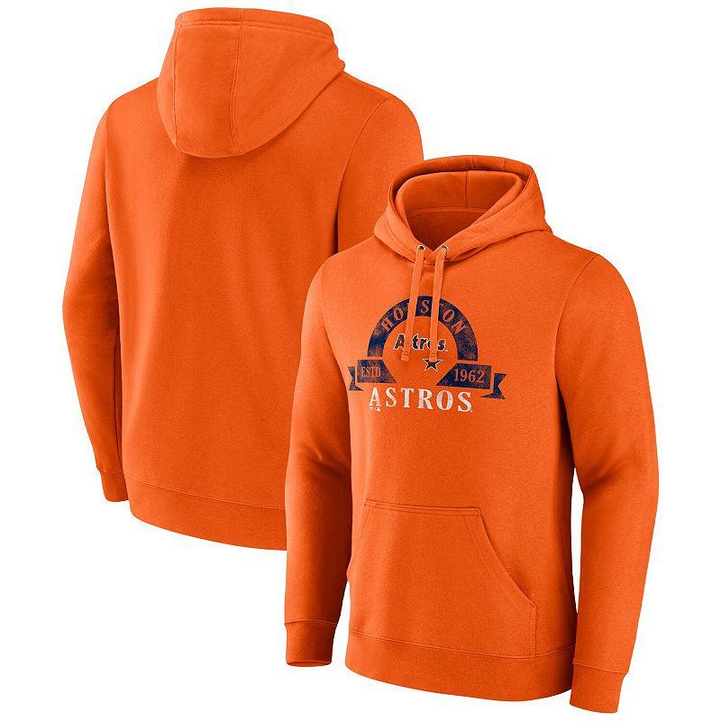 Mens Majestic Houston Astros Utility Pullover Hoodie Product Image