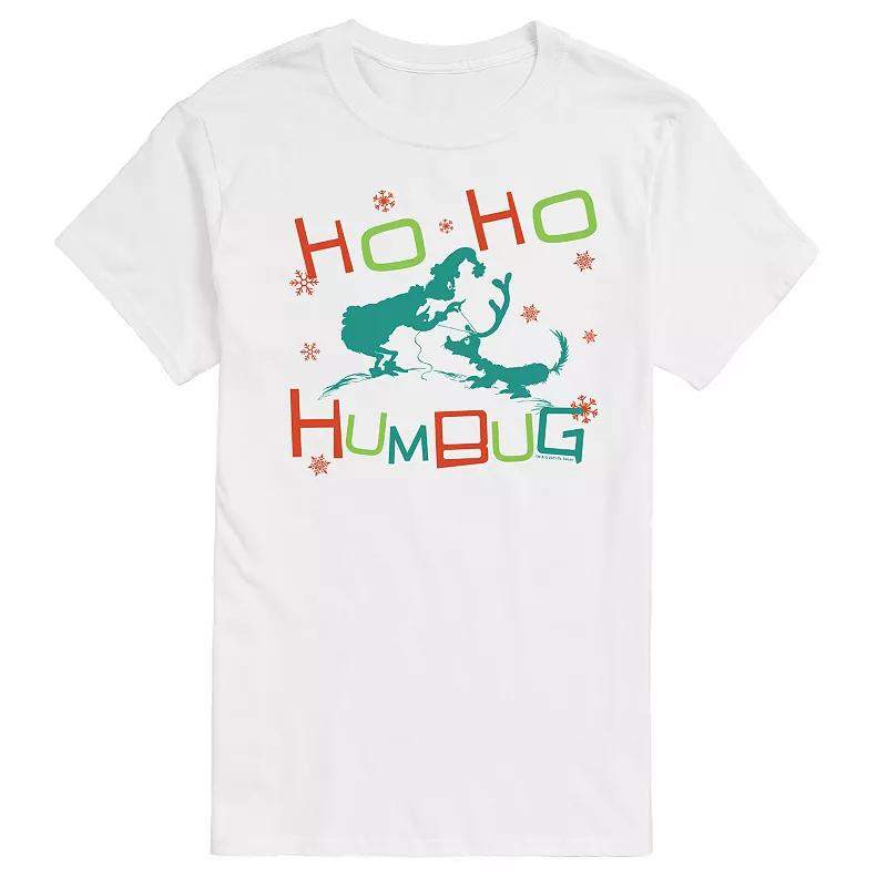 Men's Dr. Seuss The Grinch Ho Ho Humbug Graphic Tee,  Product Image