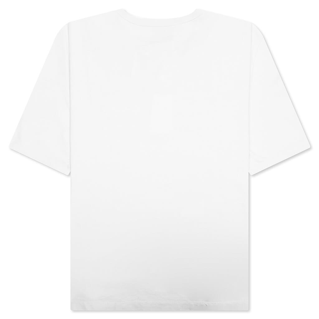 Embroidered Logo T-Shirt - Ecru Male Product Image