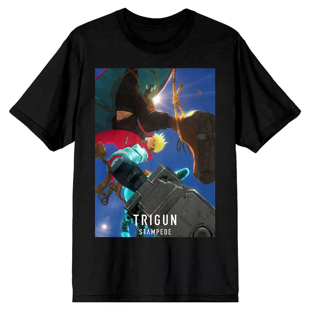 Men's Trigun Stampede Vash Graphic Tee, Size: Large, Black Product Image