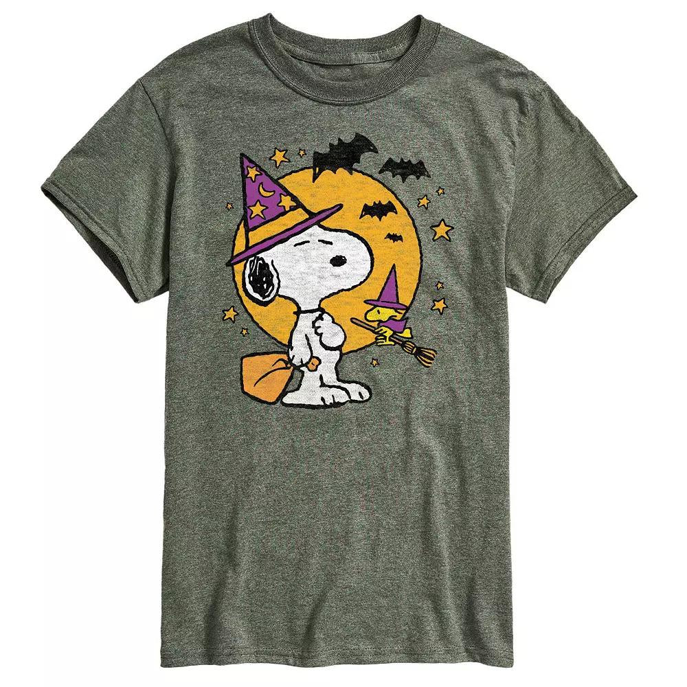 Men's Peanuts Snoopy & Woodstock Witchcraft Graphic Tee,  Product Image