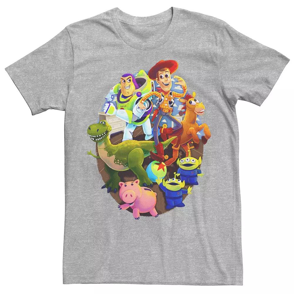 Disney / Pixar's Toy Story Men's Main Cast Circle Logo Tee,  Product Image