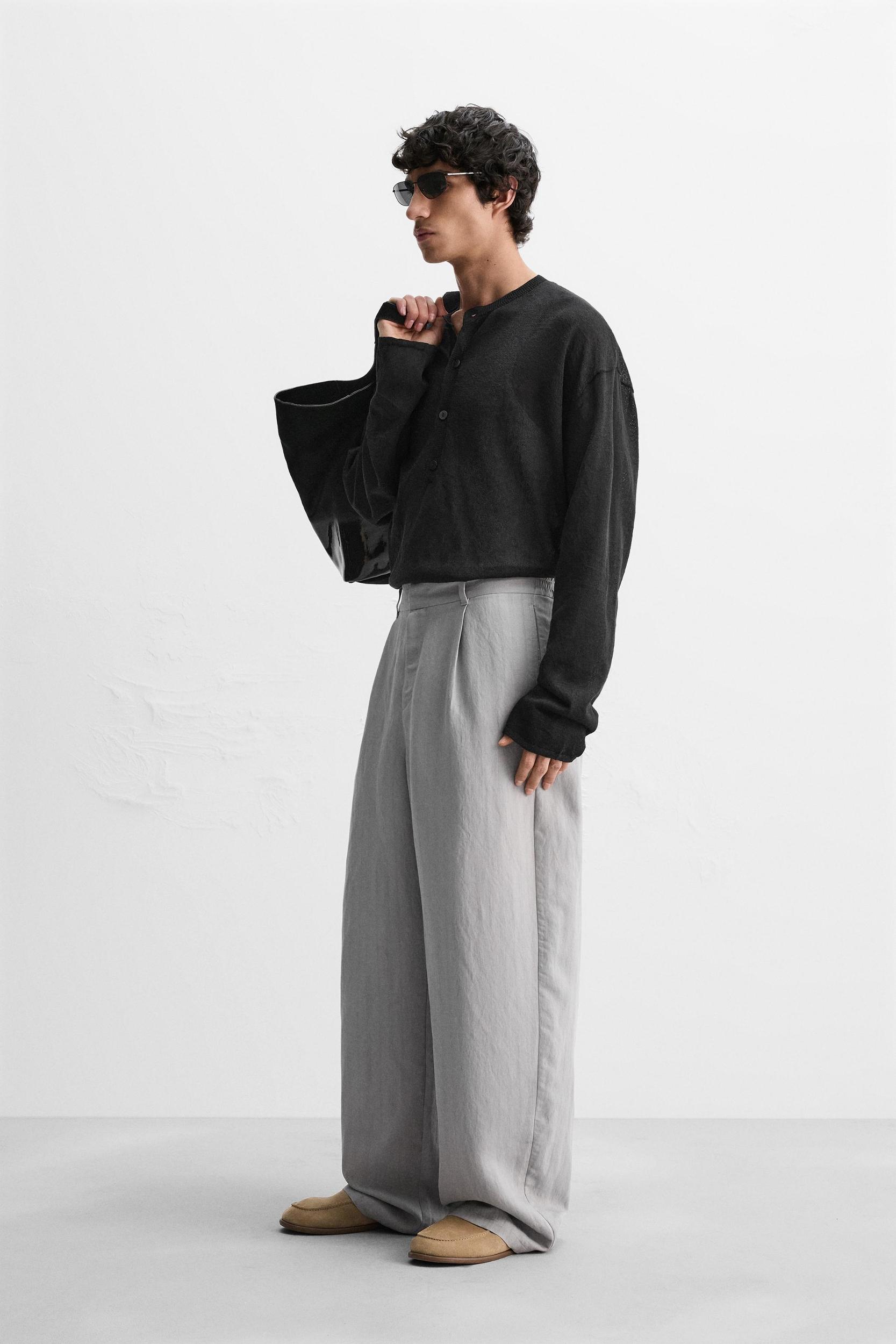 RELAXED FIT FLOWY PANTS Product Image
