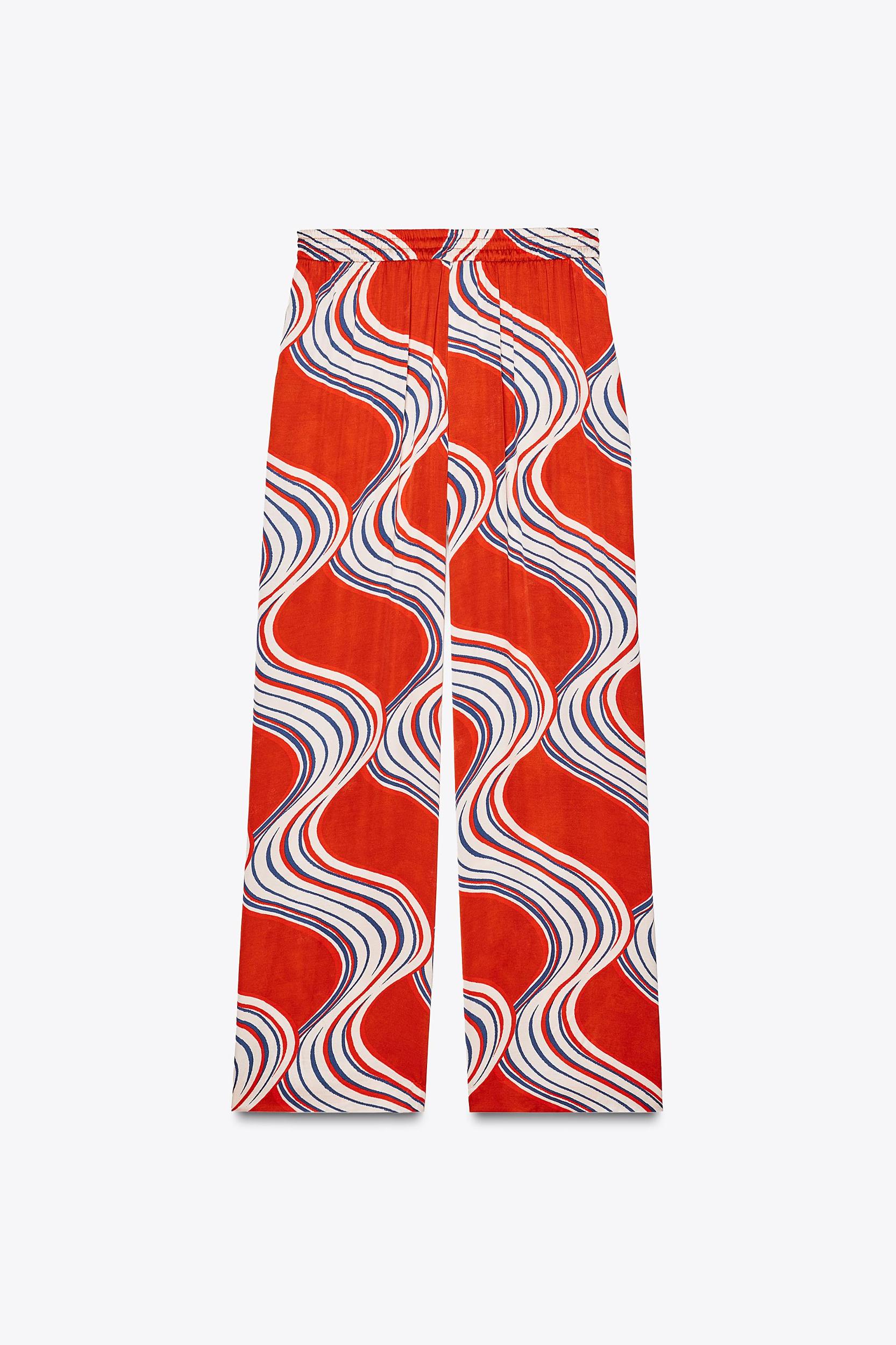 ZW COLLECTION PRINTED PAJAMA PANTS Product Image