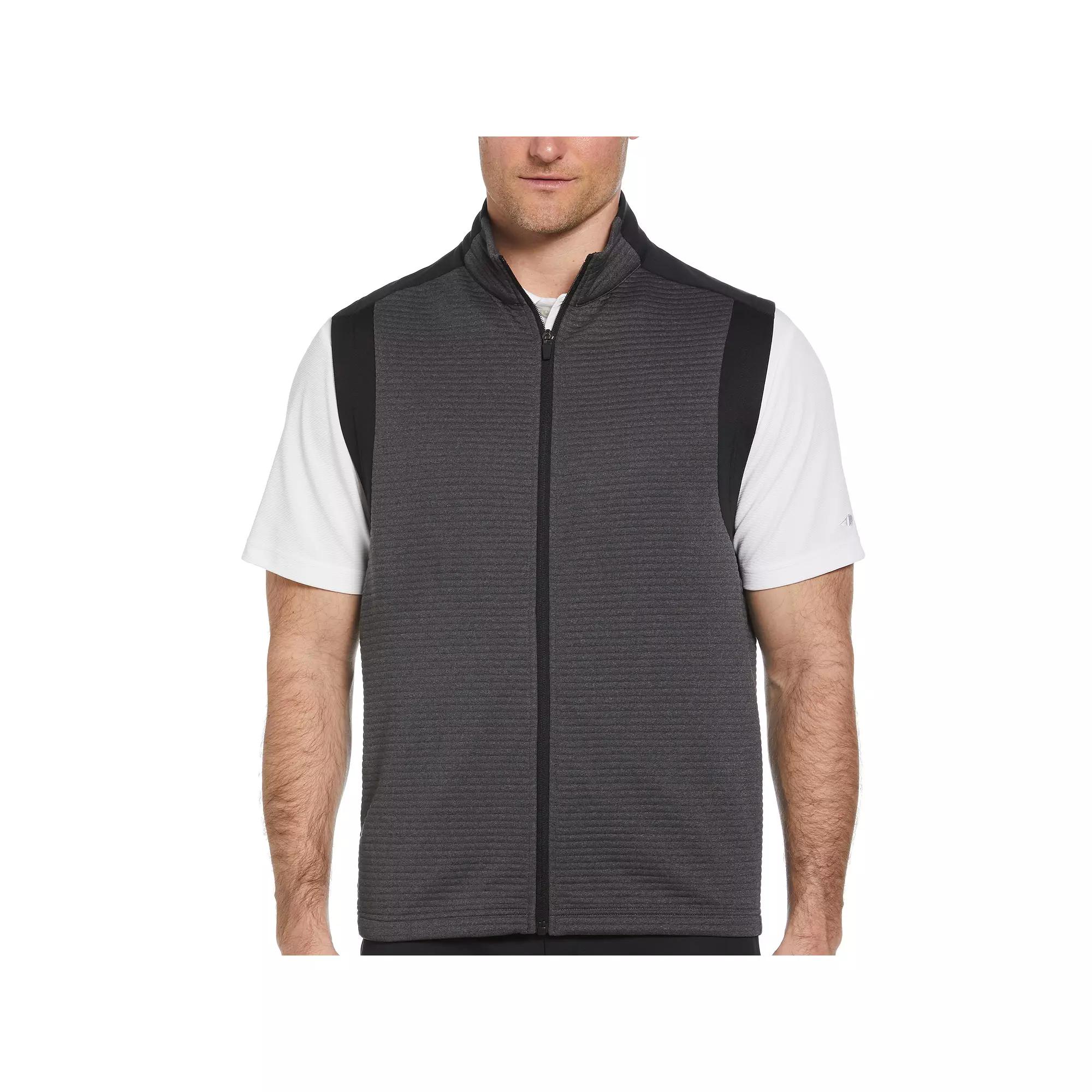 Men's Grand Slam Full Zip Ottoman Golf Vest,  Product Image
