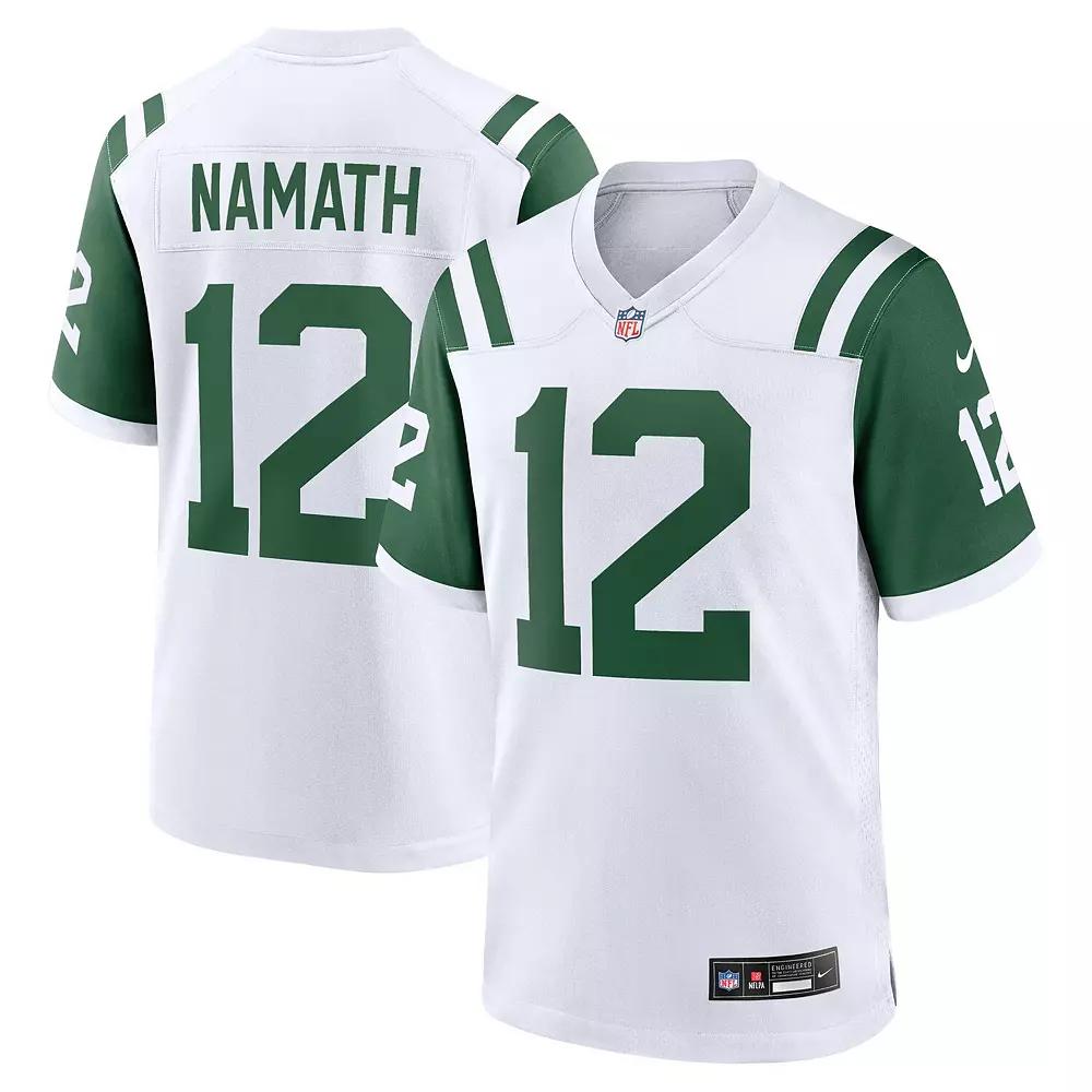 Joe Namath New York Jets Nike Mens NFL Game Football Jersey | 67NM0AAKW6C-BHX Product Image