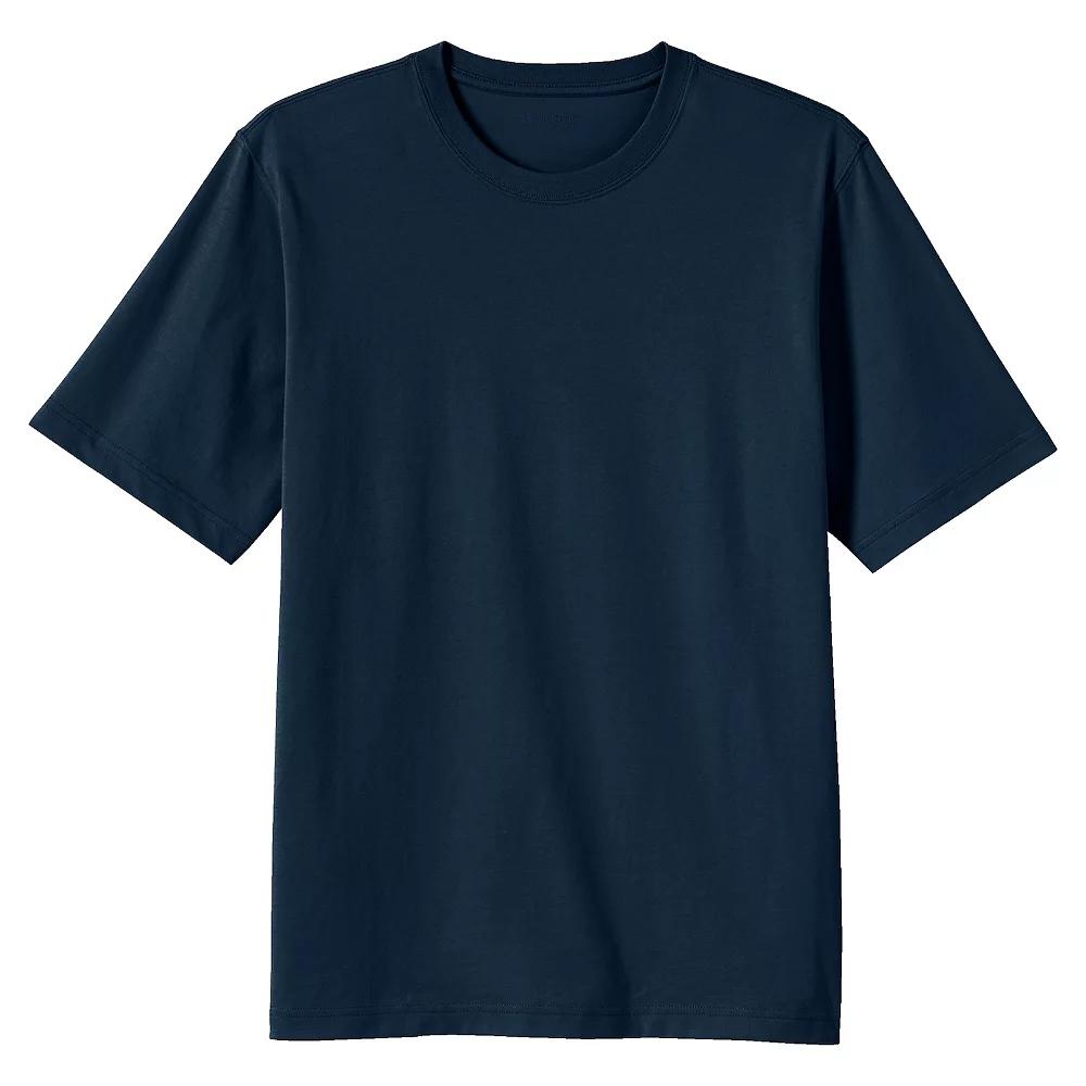 Men's Lands' End Super-T Short Sleeve T-Shirt,  Product Image