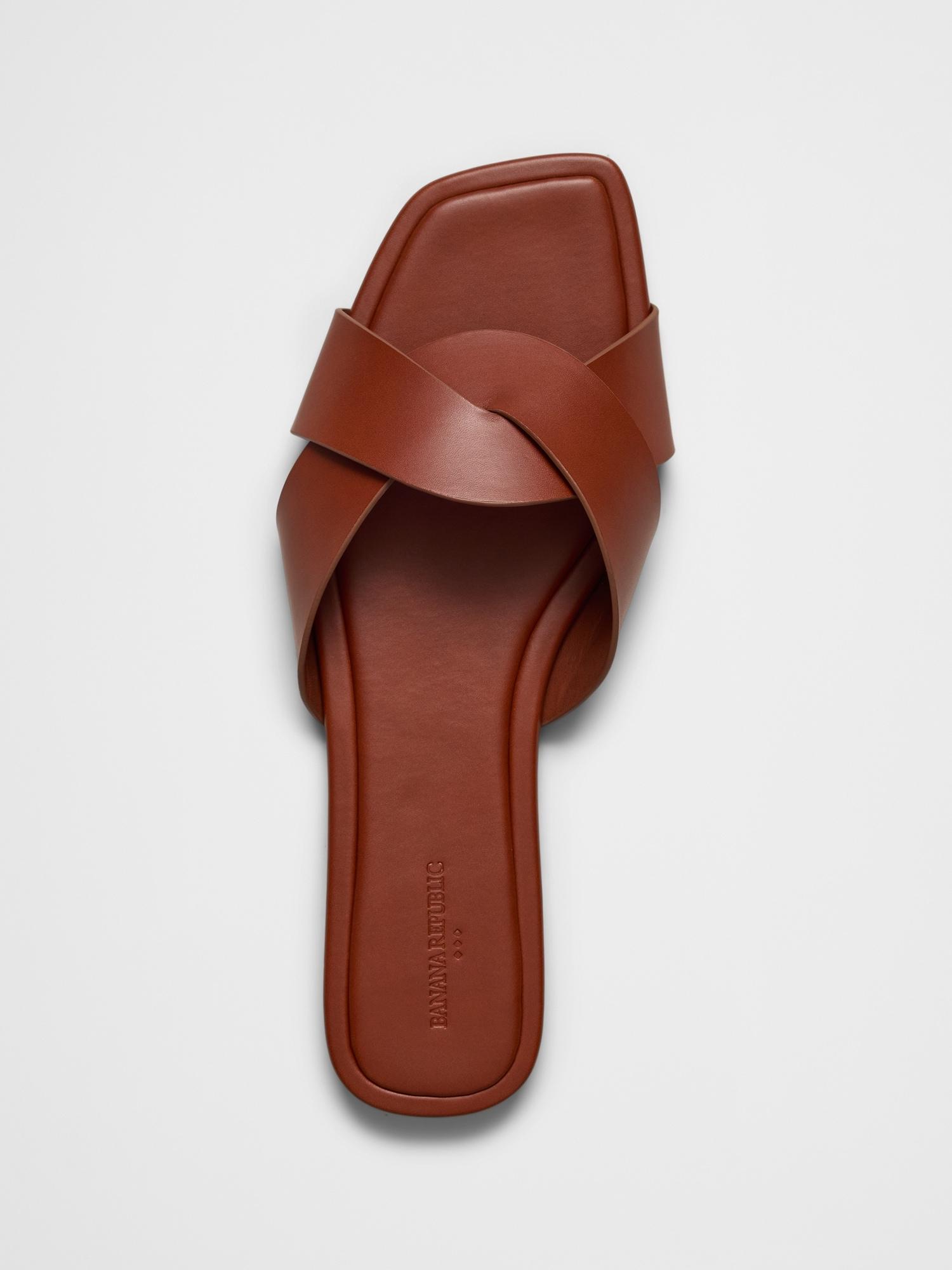 Vegan Leather Braided Sandal Product Image