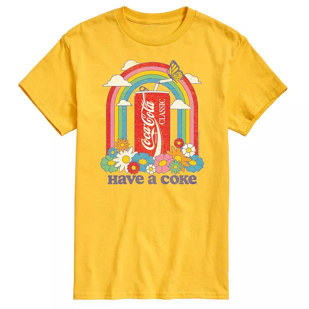 Mens Coca-Cola Have A Coke Rainbow Graphic Tee Product Image