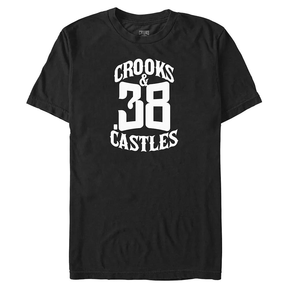 Men's Crooks And Castle 38 Graphic Tee,  Product Image