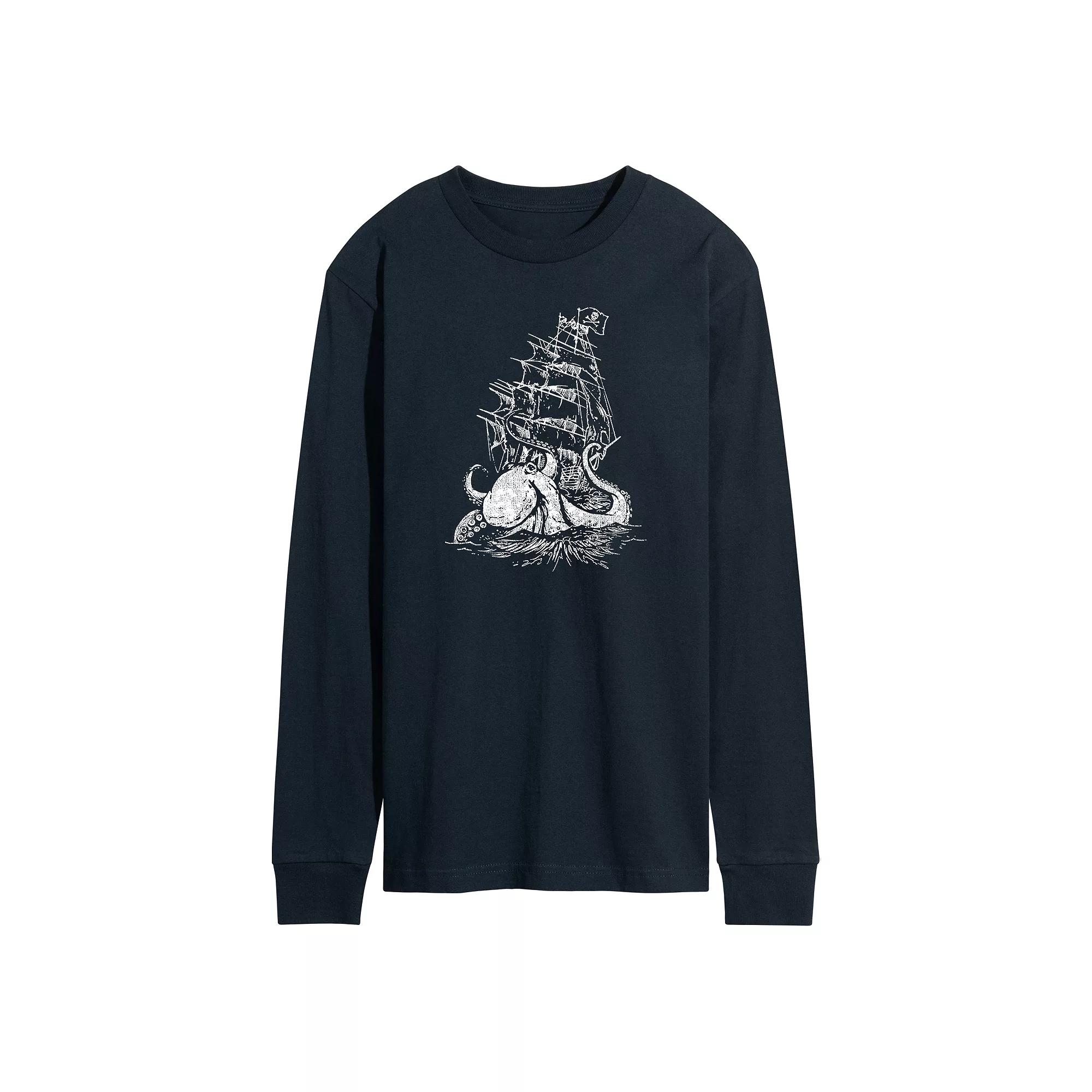 Men's Kraken Ship Tee,  Product Image