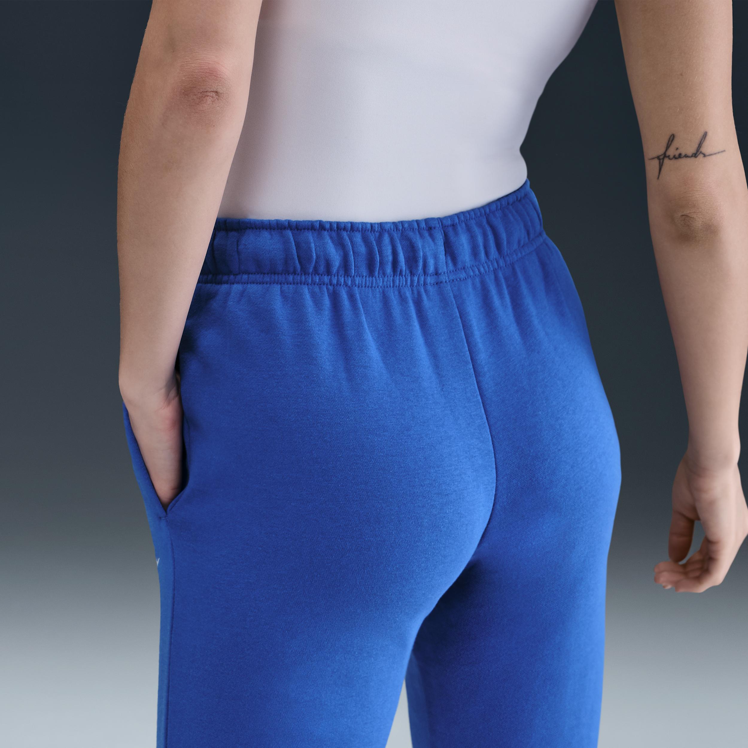 Womens Nike Sportswear Club Fleece Mid-Rise Jogger Pants | DQ5191-480 Product Image