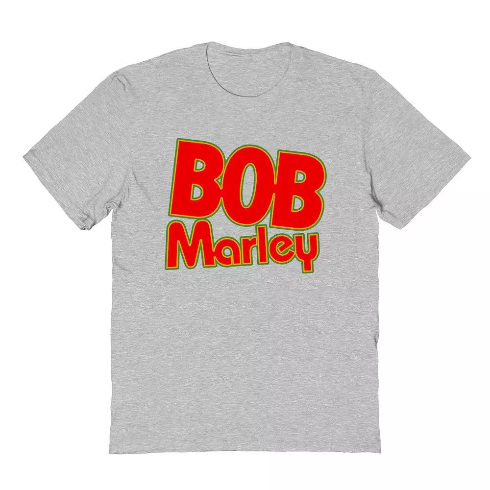 Men's Bob Marley Bob Red Logo Graphic Tee, Adult Unisex,  Product Image