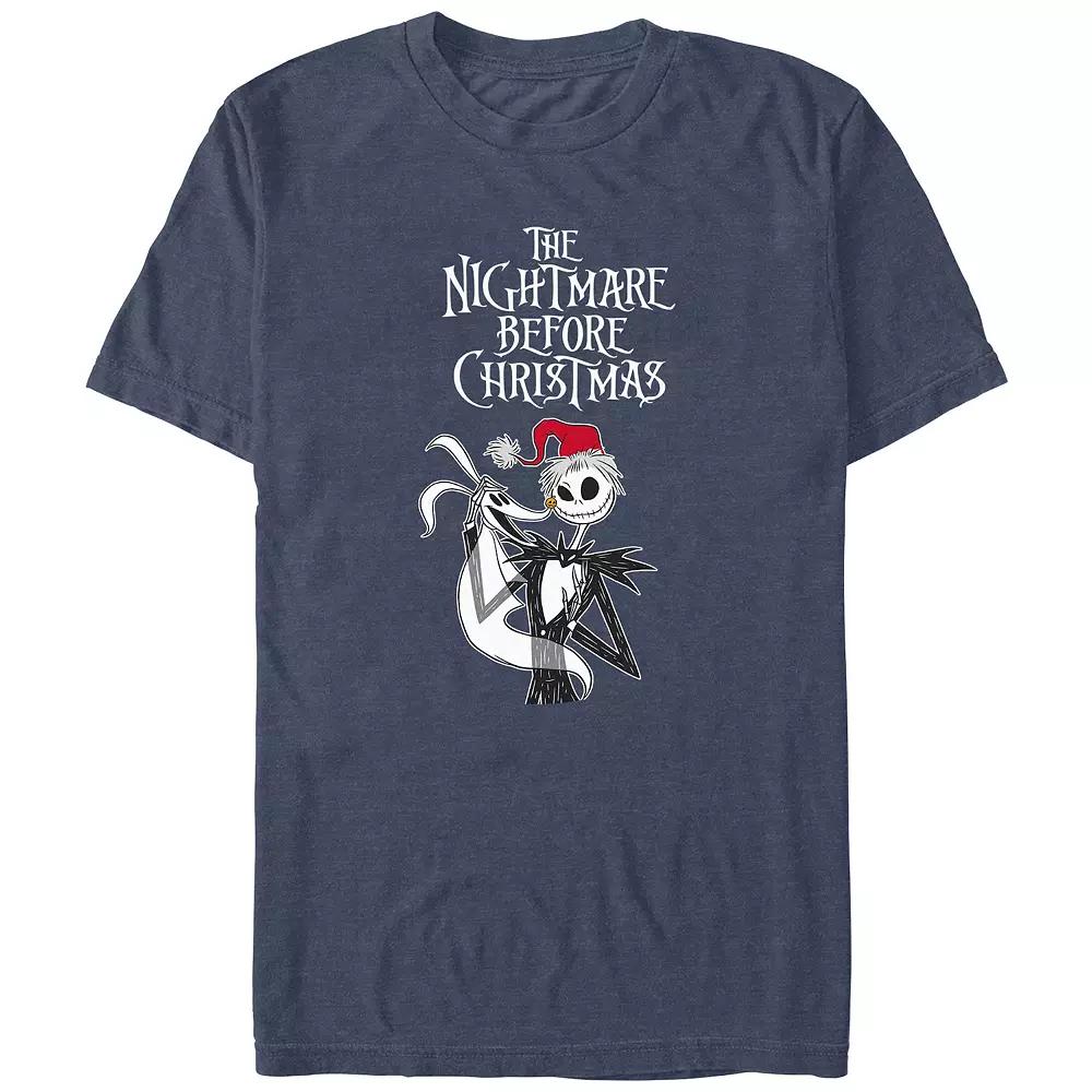 Disney's The Nightmare Before Christmas Jack And Zero Poster Big & Tall Graphic Tee, Men's,  Product Image