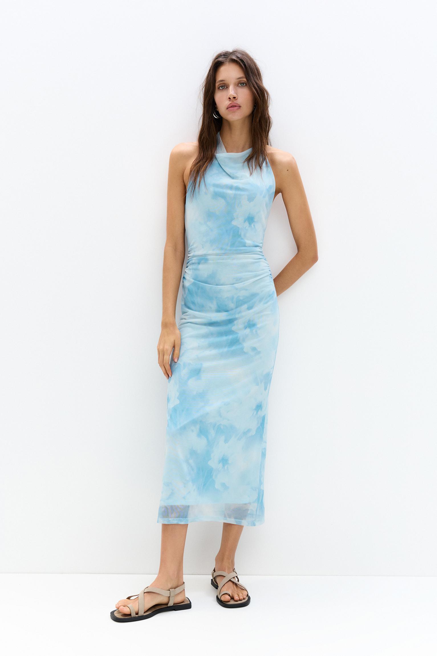 Printed midi dress Product Image
