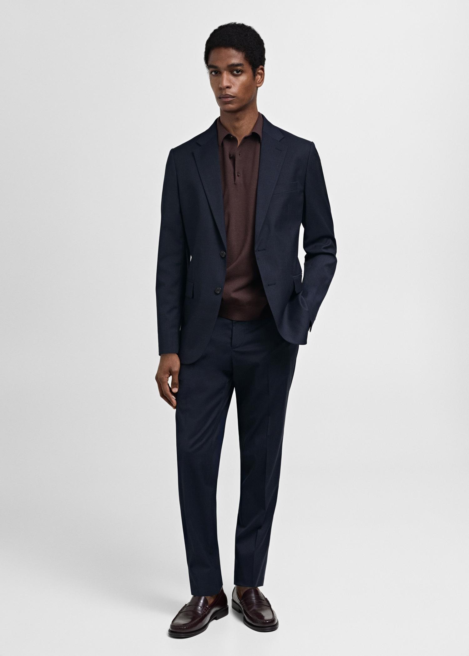 Milan slim-fit suit pants - Men | MANGO USA Product Image