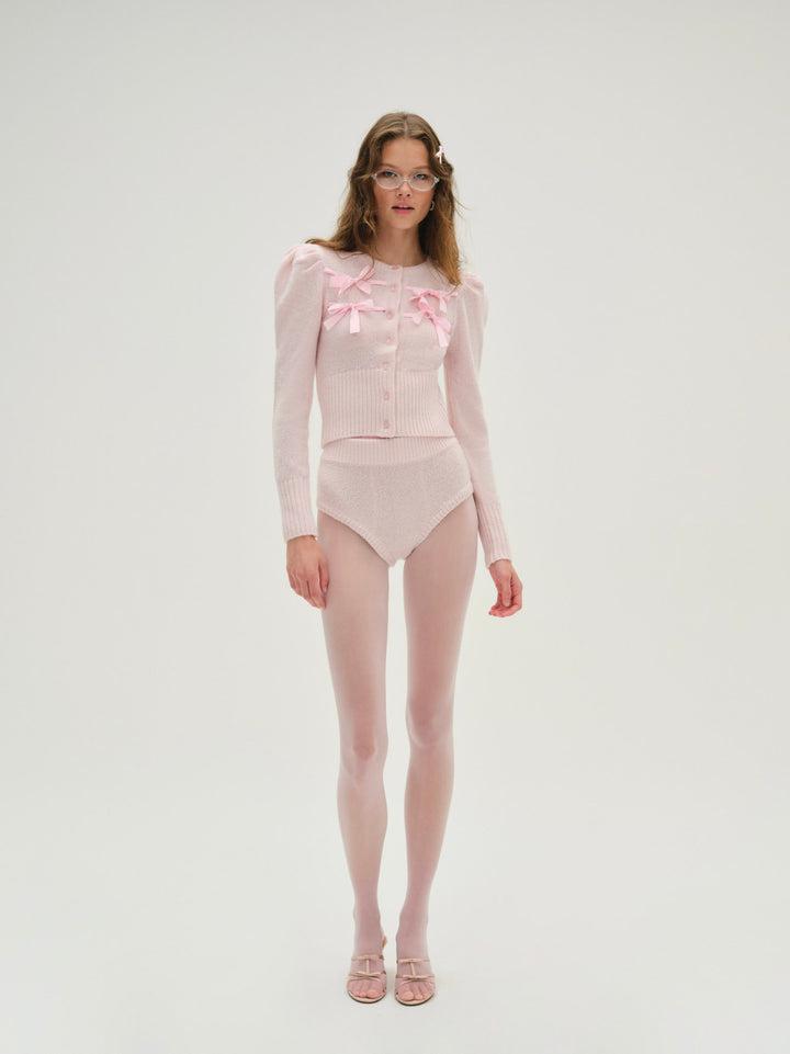 Beverly Knit Panty — Pink Product Image