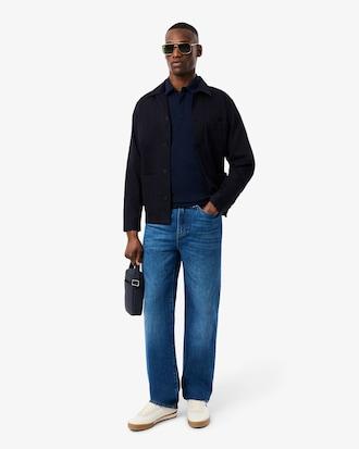 Regular Fit Paris Stretch Piqué Polo Shirt Product Image