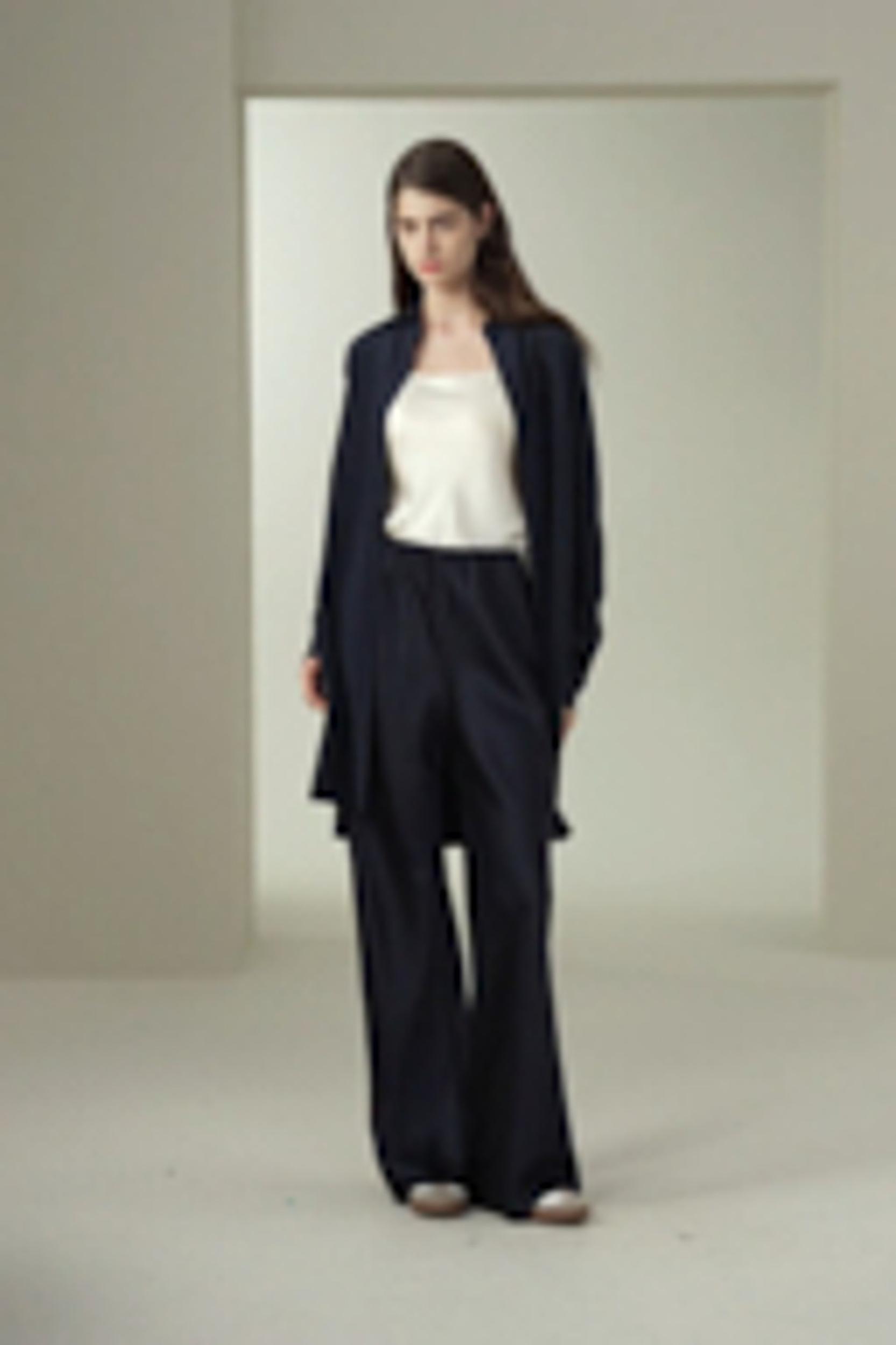 LILYSILK Shirt for Women Silk - Midnight Blue Mulberry Silk - Organic Long Sleeve Tops XS Product Image