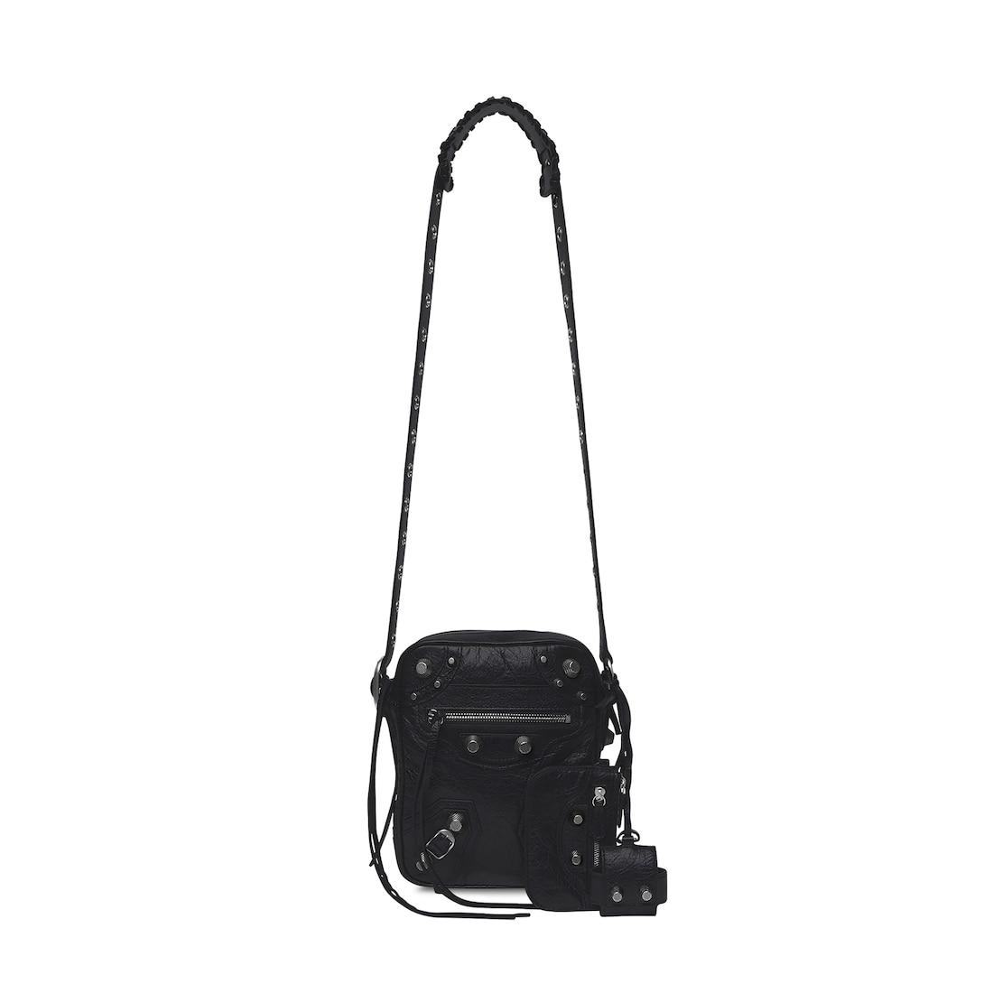 Men's Le Cagole Crossbody Bag in Black Product Image
