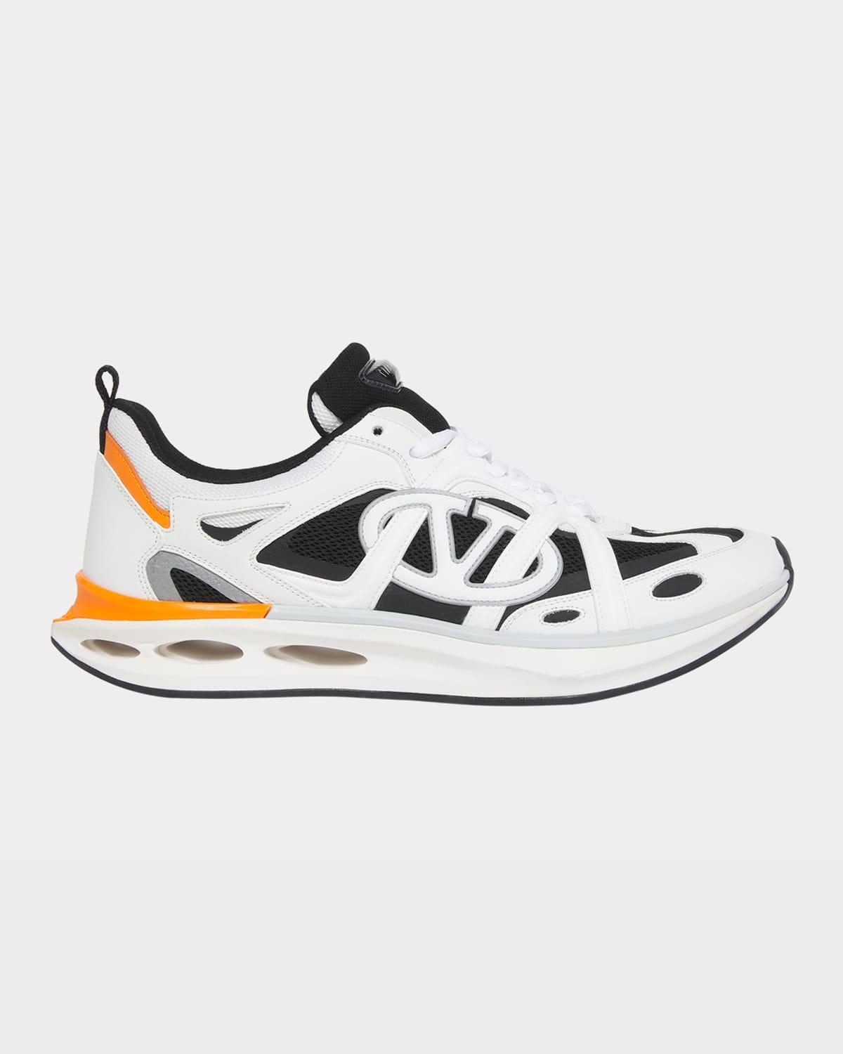 Mens VLogo Easyjog Low-Top Sneakers in Calfskin Product Image