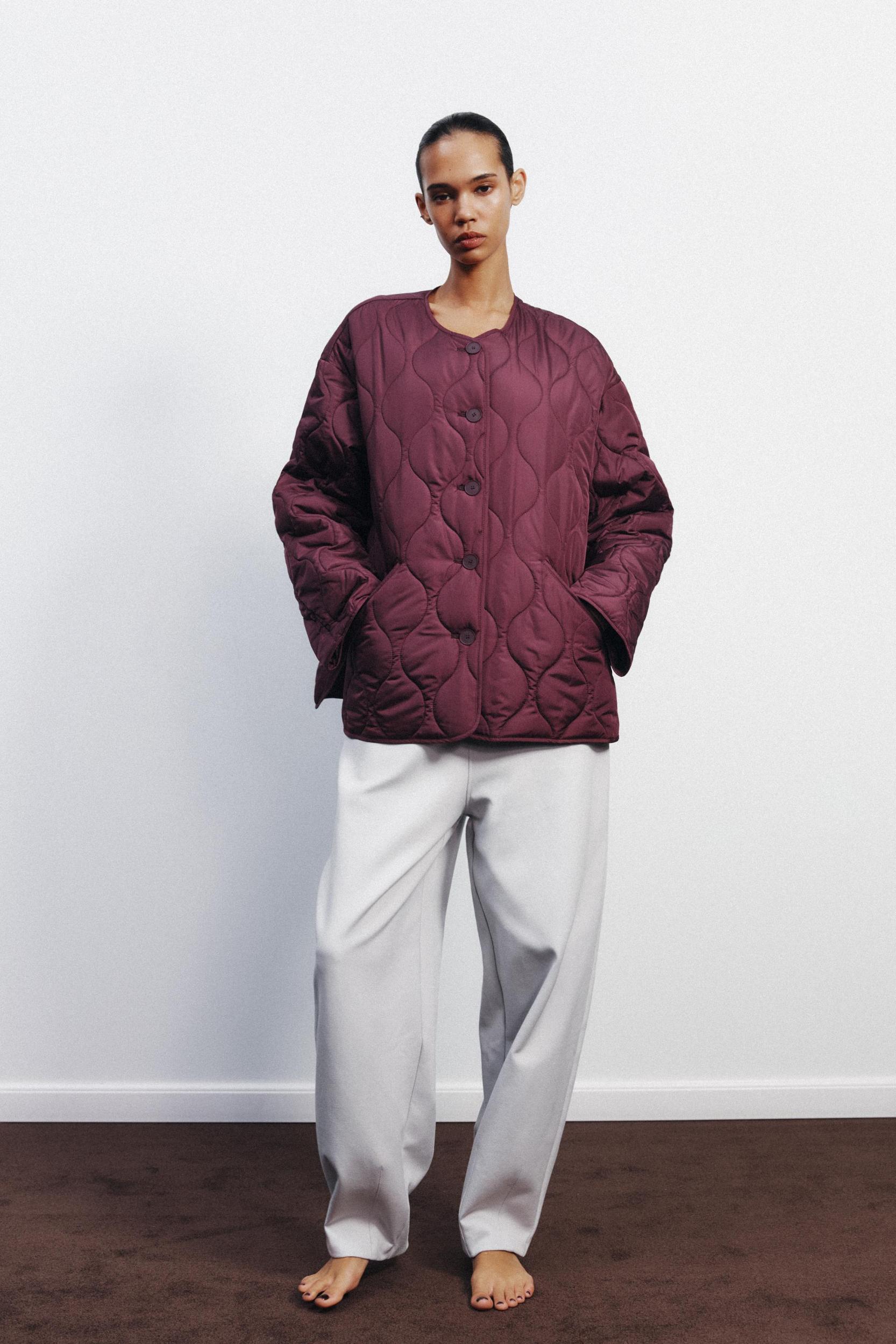 WATER REPELLENT QUILTED JACKET Product Image