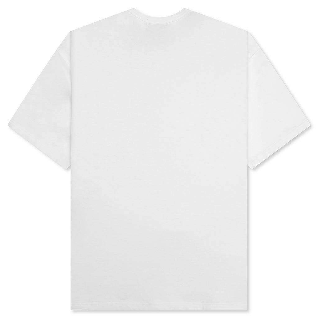 Cotton Jersey x Polyester T-Shirt - White Male Product Image