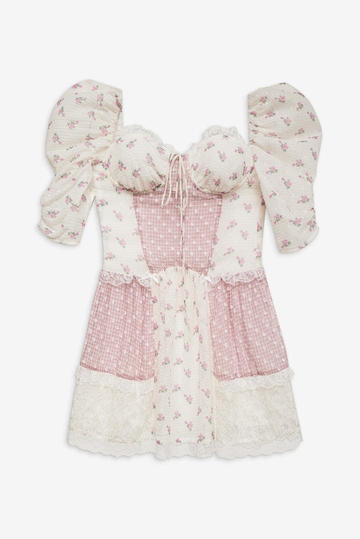 Francine Mini Dress — Pink Product Image