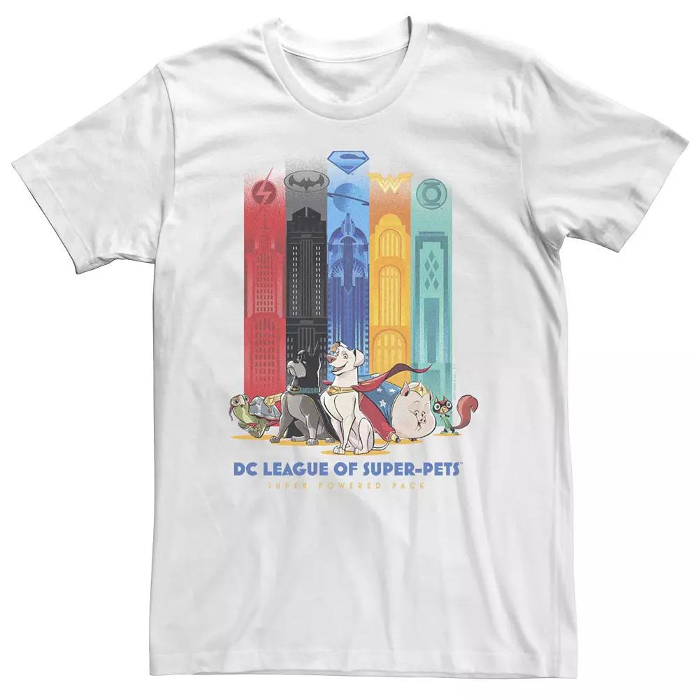 Big & Tall DC Comics Super Pets Groupshot Tee, Men's,  Product Image